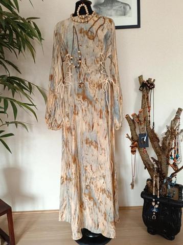 Zomerjurk maat L / 40 / 12 verstelbare taille lange mouwen beschikbaar voor biedingen