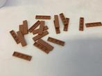 Lego tegel 1x4 nougat, Ophalen of Verzenden, Gebruikt, Losse stenen, Lego