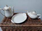 P. regout servies beige met goud, Antiek en Kunst, Ophalen