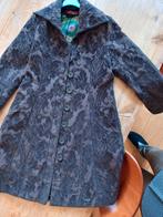 Desigual choco bruine jas. Schitterend stof. mt 40, Kleding | Dames, Jassen | Winter, Ophalen of Verzenden, Zo goed als nieuw