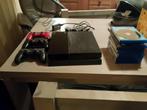 Ps4 met spellen, Spelcomputers en Games, Spelcomputers | Sony PlayStation 4, Ophalen, Met 2 controllers, Original, 500 GB