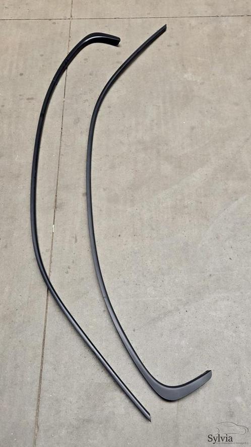 Dak lijsten zijraam links en rechts zwart mat BMW 3 serie F3, Auto-onderdelen, Interieur en Bekleding, Gebruikt, Verzenden