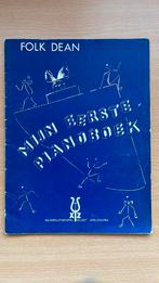Folk Dean - Mijn eerste Pianoboek, Ophalen of Verzenden, Gebruikt, Les of Cursus