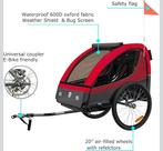 Fietskar / Kinder aanhanger - Racefiets geschikt, Ophalen, Gebruikt, Opvouwbaar, Tiggo