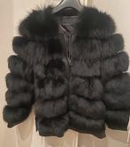 Echt leren bontjas, Kleding | Dames, Ophalen of Verzenden, Nieuw, Maat 38/40 (M), Zwart