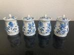 4 blue danube kruiden potjes, Huis en Inrichting, Keuken | Servies, Ophalen, Zo goed als nieuw, Overige stijlen