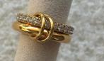 Goudkleurige ring 18 mm nieuw, Sieraden, Tassen en Uiterlijk, Ringen, 18 tot 19, IJzer of Staal, Ophalen of Verzenden, Zo goed als nieuw