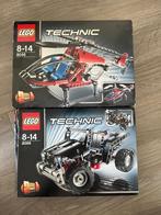 3 LEGO Technic sets (8046, 8066, 42002), Ophalen, Gebruikt, Losse stenen, Lego