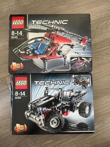 3 LEGO Technic sets (8046, 8066, 42002) beschikbaar voor biedingen