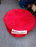 Sit & Joy poef, Ophalen, Gebruikt, Rood