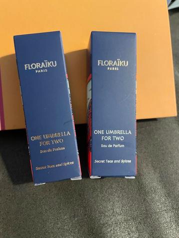2x Floraïku One Umbrella For Two 5ml - Nieuw beschikbaar voor biedingen