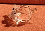 Swarovski varken, mini, metalen staart, Ophalen of Verzenden, Zo goed als nieuw, Figuurtje