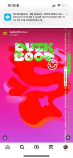 Duiboot festival tickets, Tickets en Kaartjes, Twee personen