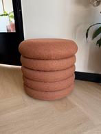 Poef Terra Jysk, Huis en Inrichting, Ophalen, Zo goed als nieuw, Rond, Minder dan 50 cm