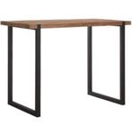 Eettafel met 4 stoelen van Eijerkamp, Huis en Inrichting, Tafels | Eettafels, Ophalen, 100 tot 150 cm, Teakhout, Nieuw