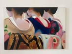 Behind the Kimono - Schilderij Olieverf / Japan - Nur Ilham, Ophalen