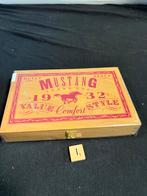 Mustang Jeans Etc. Houten Doos, Ophalen of Verzenden