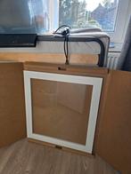 Ikea Besta Sindvik vitrinedeur 60x64 wit, Ophalen, Zo goed als nieuw