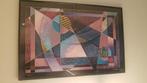 HARLEQUIN - KEITH D MALLET moderne kunst, Antiek en Kunst, Kunst | Schilderijen | Abstract, Ophalen