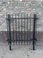 Sierlijk spijlen hekwerk, balustrade, afrastering met ruit, Ophalen, Gebruikt, IJzer, Sierhekwerk