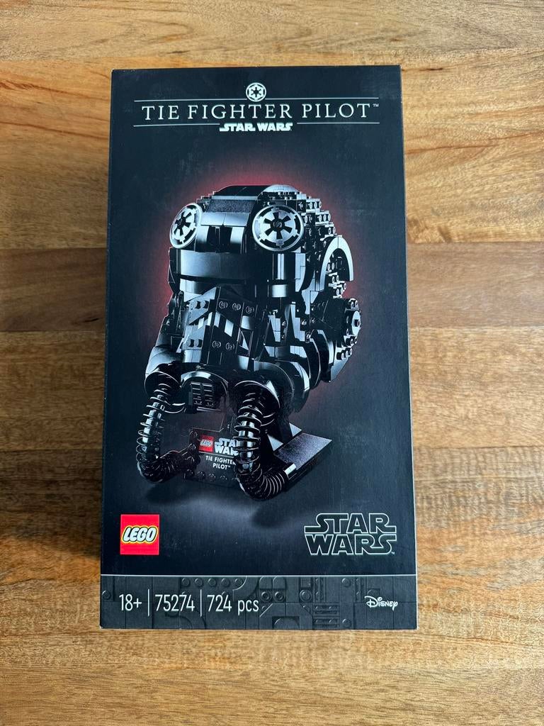 LEGO Star Wars TIE Fighter Pilot Helmet (75274) – Nieuw, Ophalen of Verzenden, Nieuw, Complete set, Lego