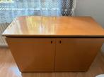 Houten Dressoir met Deuren en Planken, Huis en Inrichting, Kasten | Dressoirs, Minder dan 50 cm, Gebruikt, Ophalen of Verzenden
