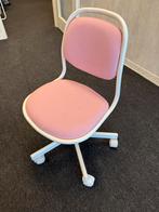Roze Bureaustoel klein, Ophalen of Verzenden, Gebruikt, Roze, Bureaustoel