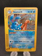 Pokémon Azumarill Holo Aquapolis 2002, Ophalen of Verzenden, Gebruikt, Losse kaart, Foil