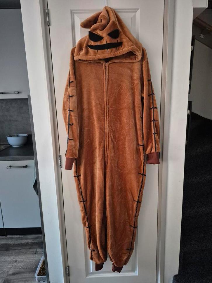 Oogie Boogie Onesie - Nightmare Before Christmas S/M, Kleding | Dames, Carnavalskleding en Feestkleding, Zo goed als nieuw, Kleding