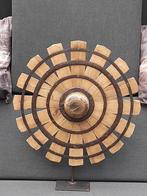 Houten Wiel met standaard decoratie, Ophalen of Verzenden