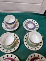 kop en schotels vintage parelmoer, Huis en Inrichting, Keuken | Servies, Ophalen of Verzenden, 'T Olde Gre-j, Info@toldegrej.nl