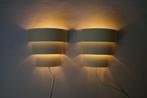 vintage KC etage wandlamp wit metaal design Christensen, Huis en Inrichting, Lampen | Wandlampen, Ophalen of Verzenden, Gebruikt