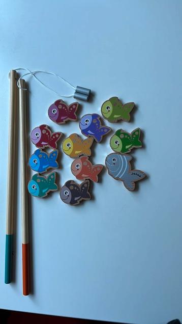Janod Visspel Magnetische Visjes houten beschikbaar voor biedingen