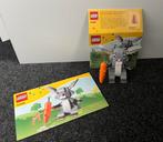 Lego konijn 40086, Kinderen en Baby's, Speelgoed | Duplo en Lego, Ophalen of Verzenden, Zo goed als nieuw, Complete set, Lego