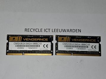 Corsair Vengeance 8gb laptop ram kit 2x4gb 1866mhz  beschikbaar voor biedingen