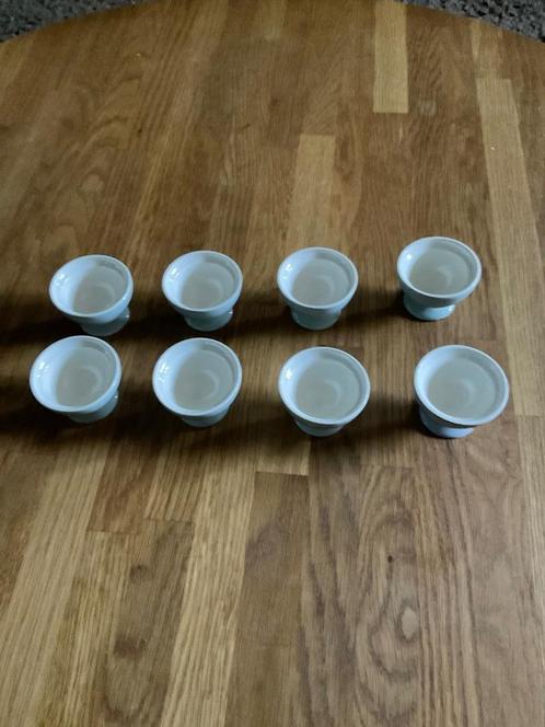 Regout Desire celadon eierdopjes, Verzamelen, Overige Verzamelen, Zo goed als nieuw, Ophalen of Verzenden