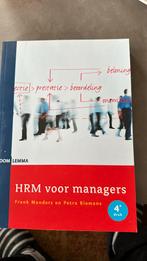 Petra Biemans - HRM voor managers, Ophalen of Verzenden, Zo goed als nieuw, Petra Biemans; Frank Manders