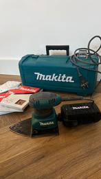Makita vlakschuurmachine (BO4565K) + schuurpapier., Doe-het-zelf en Verbouw, Ophalen of Verzenden, Gebruikt, Minder dan 600 watt