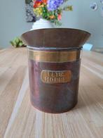 Vintage koperen maatbeker, kan 1 Ltr. Hoppe, Antiek en Kunst, Antiek | Koper en Brons, Ophalen of Verzenden, Koper