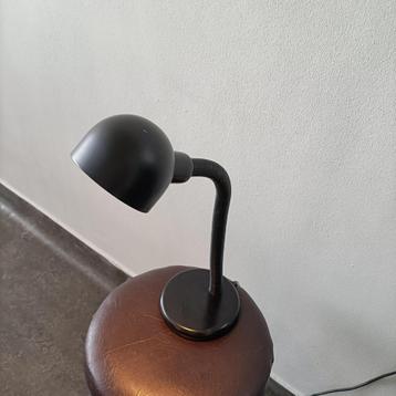 vintage Massive bureaulamp retro space age design bruin  beschikbaar voor biedingen