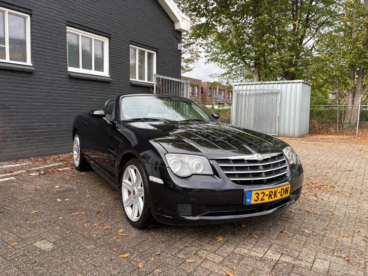 Chrysler Crossfire 3.2 V6 Roadster 2005 Zwart|Airco|LMvelgen, Auto's, Chrysler, Bedrijf, Crossfire, ABS, Airbags, Airconditioning