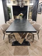 Eetstoelen stoelen nieuw japandi kuster richmond beige nude, Ophalen of Verzenden, Nieuw