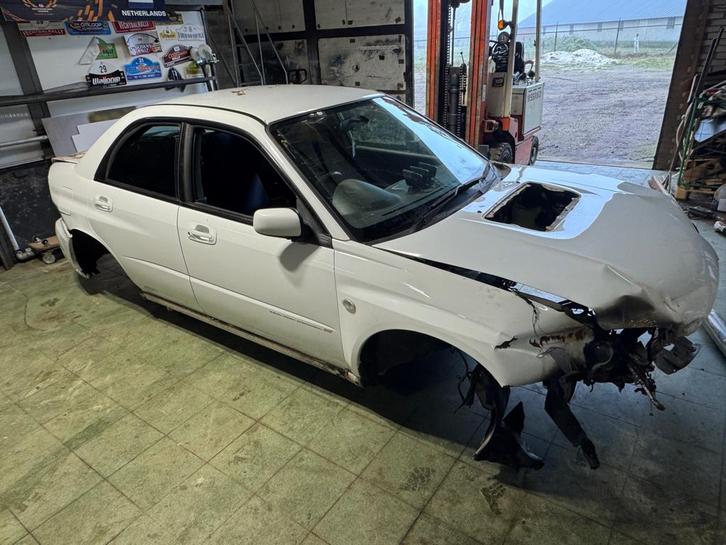 Subaru Impreza WRX STI casco schade duitse papieren JDM, Auto-onderdelen, Overige Auto-onderdelen, Subaru, Ophalen