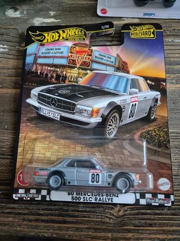  Hot Wheels Premium Boulevard ' 80 MERCEDES-BENZ SLC RALLYE beschikbaar voor biedingen
