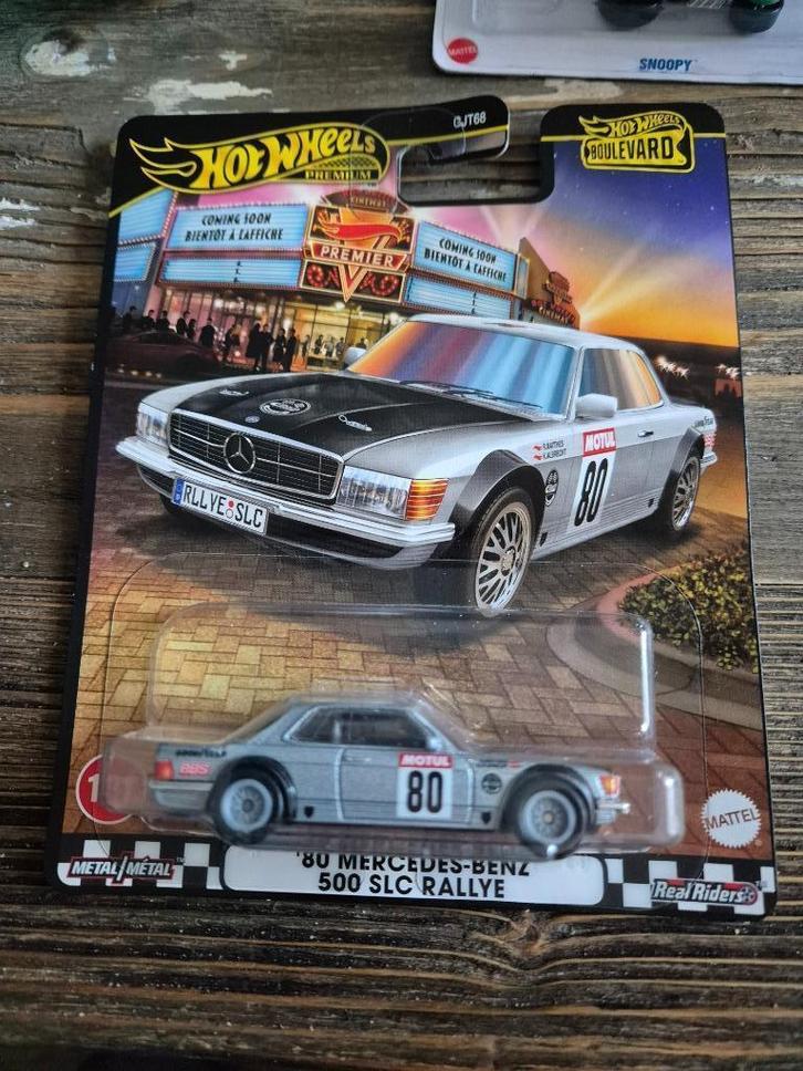 Hot Wheels Premium Boulevard ' 80 MERCEDES-BENZ SLC RALLYE, Hobby en Vrije tijd, Modelauto's | Overige schalen, Nieuw, Auto, Ophalen of Verzenden