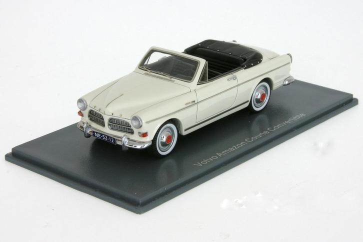 Nei. Volvo Amazon cabrio Coune wit 1:43 convertible model, Hobby en Vrije tijd, Modelauto's | 1:43, Nieuw, Auto, Overige merken