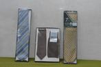 3 verpakkingen met vintage stropdassen Schachenmayr + Kingsw, Kleding | Heren, Stropdassen, Ophalen of Verzenden, Nieuw, Overige kleuren