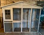 Volière, Dieren en Toebehoren, Vogels | Hokken en Kooien, Ophalen, Zo goed als nieuw, Hout, Volière