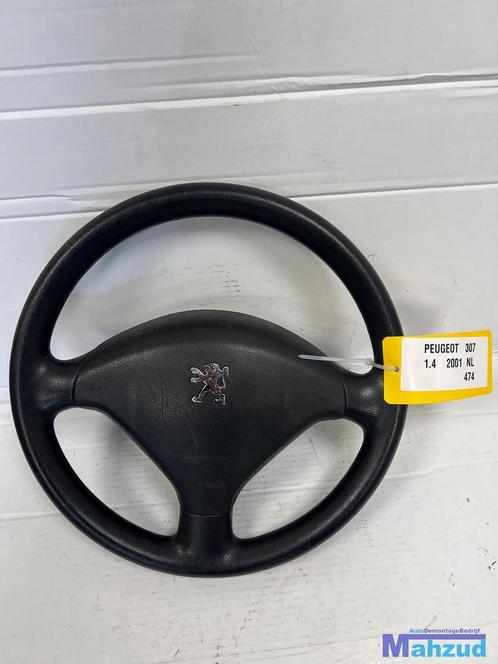 PEUGEOT 307 Stuurwiel stuur met airbag 2000-2009, Auto-onderdelen, Dashboard en Schakelaars, Peugeot, Gebruikt, Ophalen of Verzenden