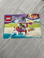 Lego Friends ‘Emma’s strand’, Complete set, Ophalen of Verzenden, Lego, Zo goed als nieuw